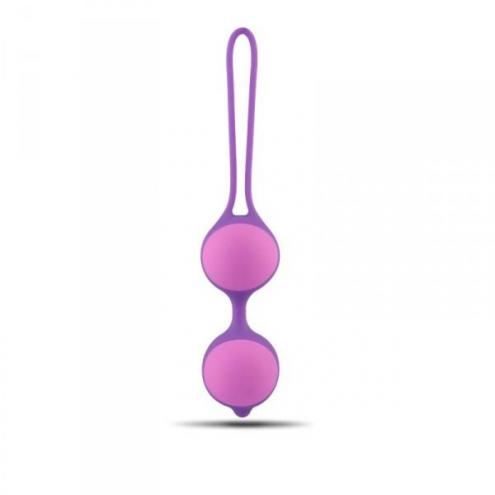 Вагінальні кульки Palline Vaginali Bi-Balls Double Purple