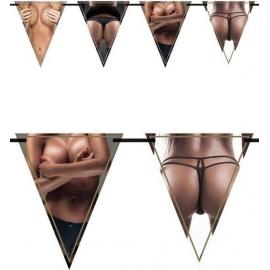Баннер с гирляндами Birthday Garlands Woman - Flagbanner