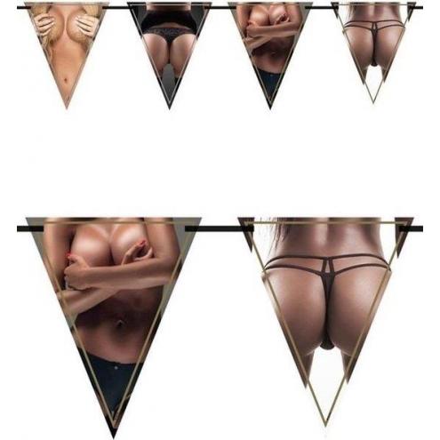 Банер з гірляндами Birthday Garlands Woman - Flagbanner