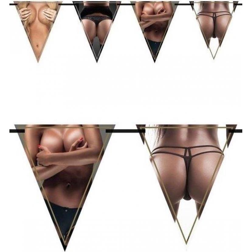 Банер з гірляндами Birthday Garlands Woman - Flagbanner