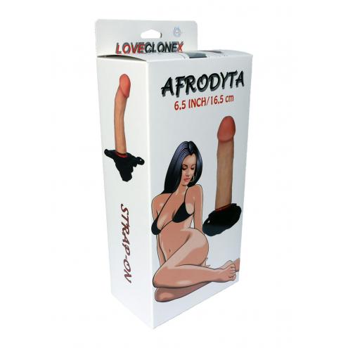 Страпон AFRODYTA Strap On-LOVECLONEX 6,5