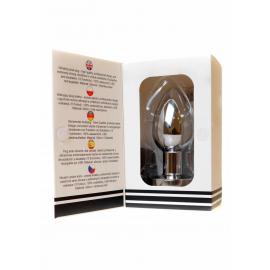 Анальна пробка з вібро Rechargeable Butt Plug USB 10 Functions - Silver - 6