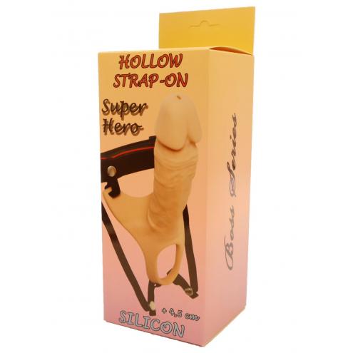 Страпон Hollow Strap-on Super Hero