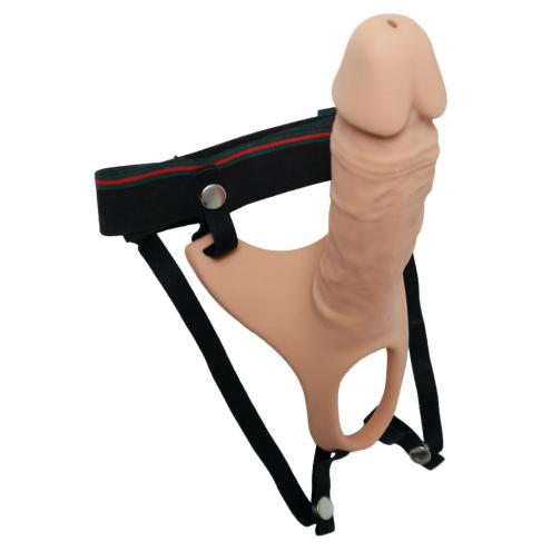 Страпон Hollow Strap-on Super Hero
