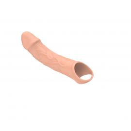 Удлиняющая насадка на пенис с вибрацией и пультом управления Vibrating Extension - 7