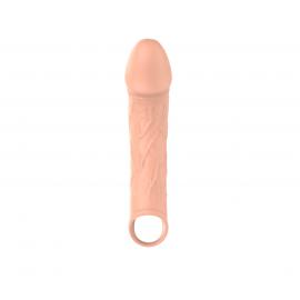 Удлиняющая насадка на пенис с вибрацией и пультом управления Vibrating Extension - 8