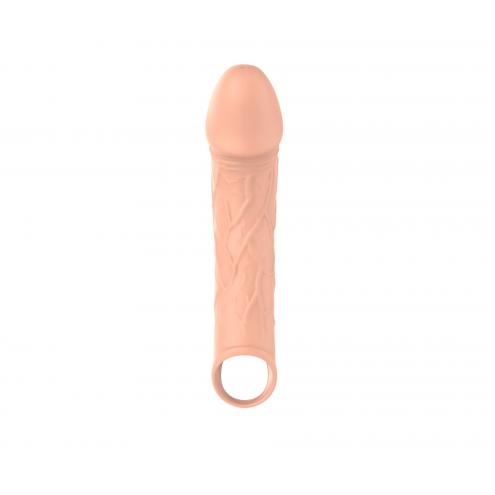 Удлиняющая насадка на пенис с вибрацией и пультом управления Vibrating Extension