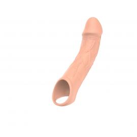 Удлиняющая насадка на пенис с вибрацией и пультом управления Vibrating Extension - 3