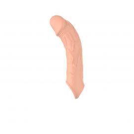 Удлиняющая насадка на пенис с вибрацией и пультом управления Vibrating Extension - 5