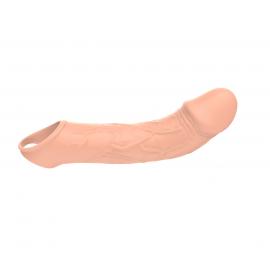 Удлиняющая насадка на пенис с вибрацией и пультом управления Vibrating Extension - 2