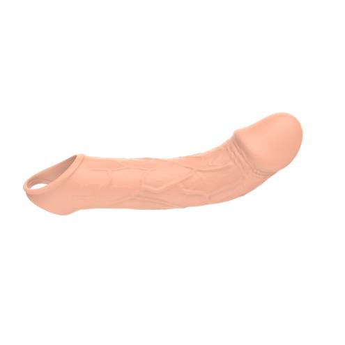 Удлиняющая насадка на пенис с вибрацией и пультом управления Vibrating Extension