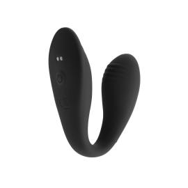 Вибратор  для пар DELIGHT - BLACK - 2