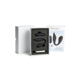 Вибратор  для пар DELIGHT - BLACK - 4