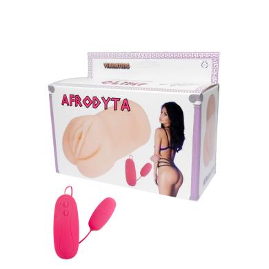 Мастурбатор с вибрацией Vagina Afrodita