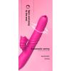 Вибратор Angelia USB 3 functions of thrusting / 20 vibrations Pink