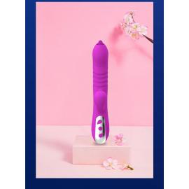 Вибратор Fairy USB 3 функция тревоги / 20 вибраций -Purple - 2