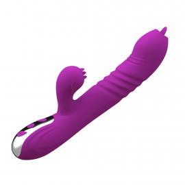 Вибратор Fairy USB 3 функция тревоги / 20 вибраций -Purple - 3