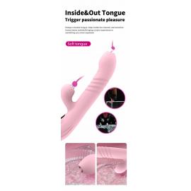 Вібратор Fairy USB 3 functions of thrusting / 20 vibrations - 4