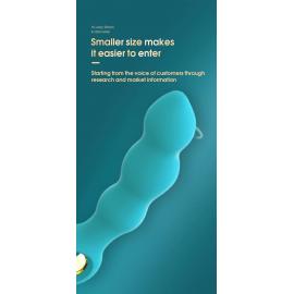 Вибростимулятор простаты Boss Series Angelo Male Prostate Triple Stimulation, бирюзовый - 7