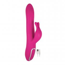 Вібратор Isabella,5 funkcji, USB Pink - 1