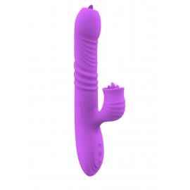 Вибратор Fanny USB -Purple - 1
