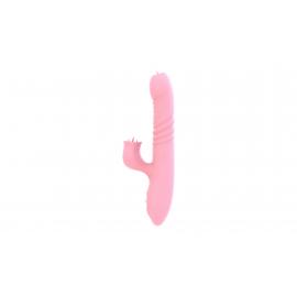 Вибратор для двойной стимуляции Fanny Pink - 1