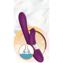 Вібратор з підігрівом Lilo USB Purple - 2