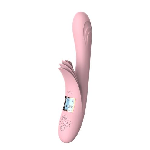 Вибратор с подогревом Lilo USB -Pink