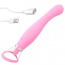 Вакуумний Hi-tech вібратор Mary USB - 4