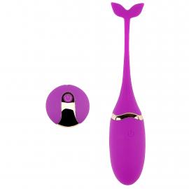 Віброяйце з пультом керування Vibrating egg (purple ) USB - 1