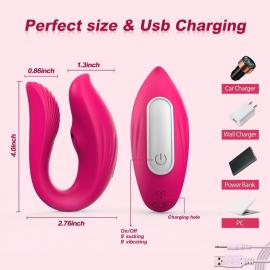Смарт вібратор для двох Vibrator - pink - app control - 3