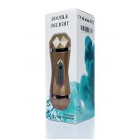Подвійний мастурбатор Masturbator-Vagina Double Delight 35 функція USB