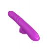 Вибратор Angelia, USB 3 functions of thrusting / 20 vibrations Purple