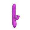 Вибратор Angelia, USB 3 functions of thrusting / 20 vibrations Purple