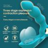 Вібростимулятор простати Boss Series Angelo Male Prostate Triple Stimulation, бірюзовий