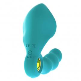 Вібростимулятор простати Boss Series Angelo Male Prostate Triple Stimulation, бірюзовий - 5