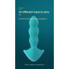 Вібростимулятор простати Boss Series Angelo Male Prostate Triple Stimulation, бірюзовий