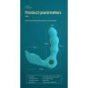 Вібростимулятор простати Boss Series Angelo Male Prostate Triple Stimulation, бірюзовий