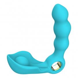 Вібростимулятор простати Boss Series Angelo Male Prostate Triple Stimulation, бірюзовий - 1