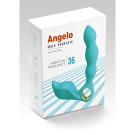Вібростимулятор простати Boss Series Angelo Male Prostate Triple Stimulation, бірюзовий - 4