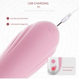 Вібратор Hannah USB Pink - 3