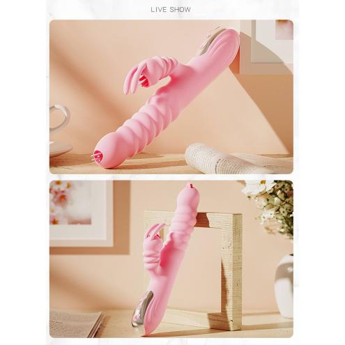 Вібратор Hannah USB Pink