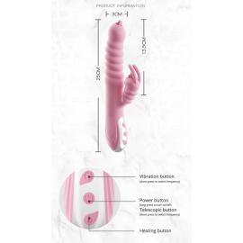 Вібратор Hannah USB Pink - 7