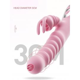 Вібратор Hannah USB Pink - 8