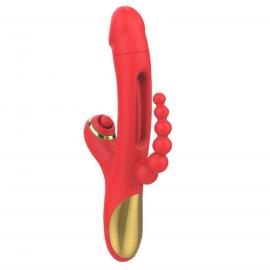 Вибратор Luxe USB 9 functions of vibration and tapping - 1