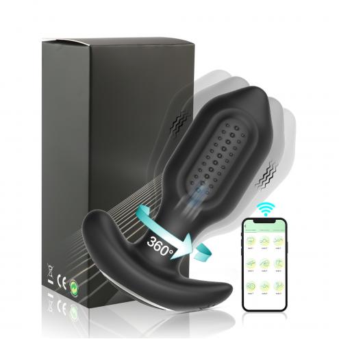 Анальная пробка с вибро Bliss APP - Vibrating Anal Plug