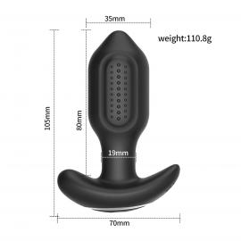 Анальна пробка з вібро Bliss APP - Vibrating Anal Plug - 4