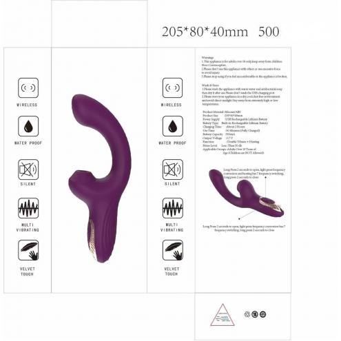 Вібратор Lila 7 режимів Bump & vibration, heating