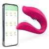 Смарт вібратор для двох Vibrator - pink - app control