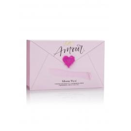 Вібратор JOPEN Amour Silicone Wand, рожевий - 5